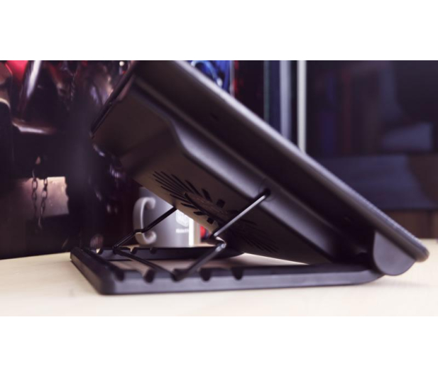 Cooler Master Chłodząca NotePal  Ergostand IV (do 17", czarna) - 491813 - zdjęcie 6
